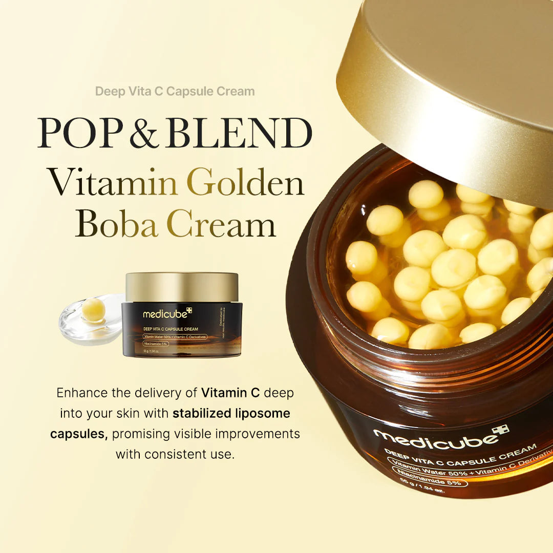 Medicube crema de vitamina C encapsulada