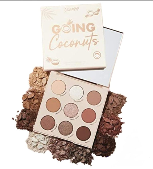Colourpop paleta de sombras going coconuts