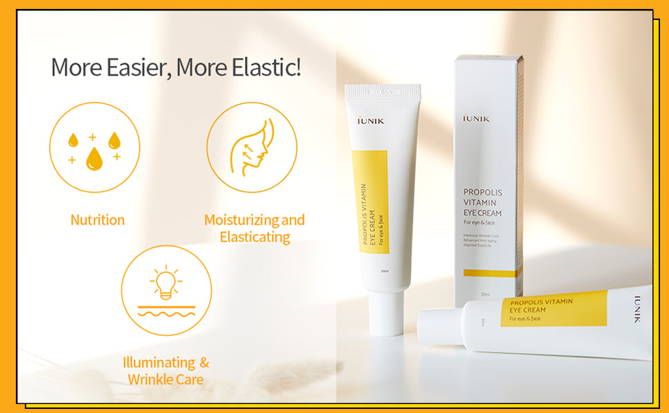 Iunik crema contorno ojos de propóleo