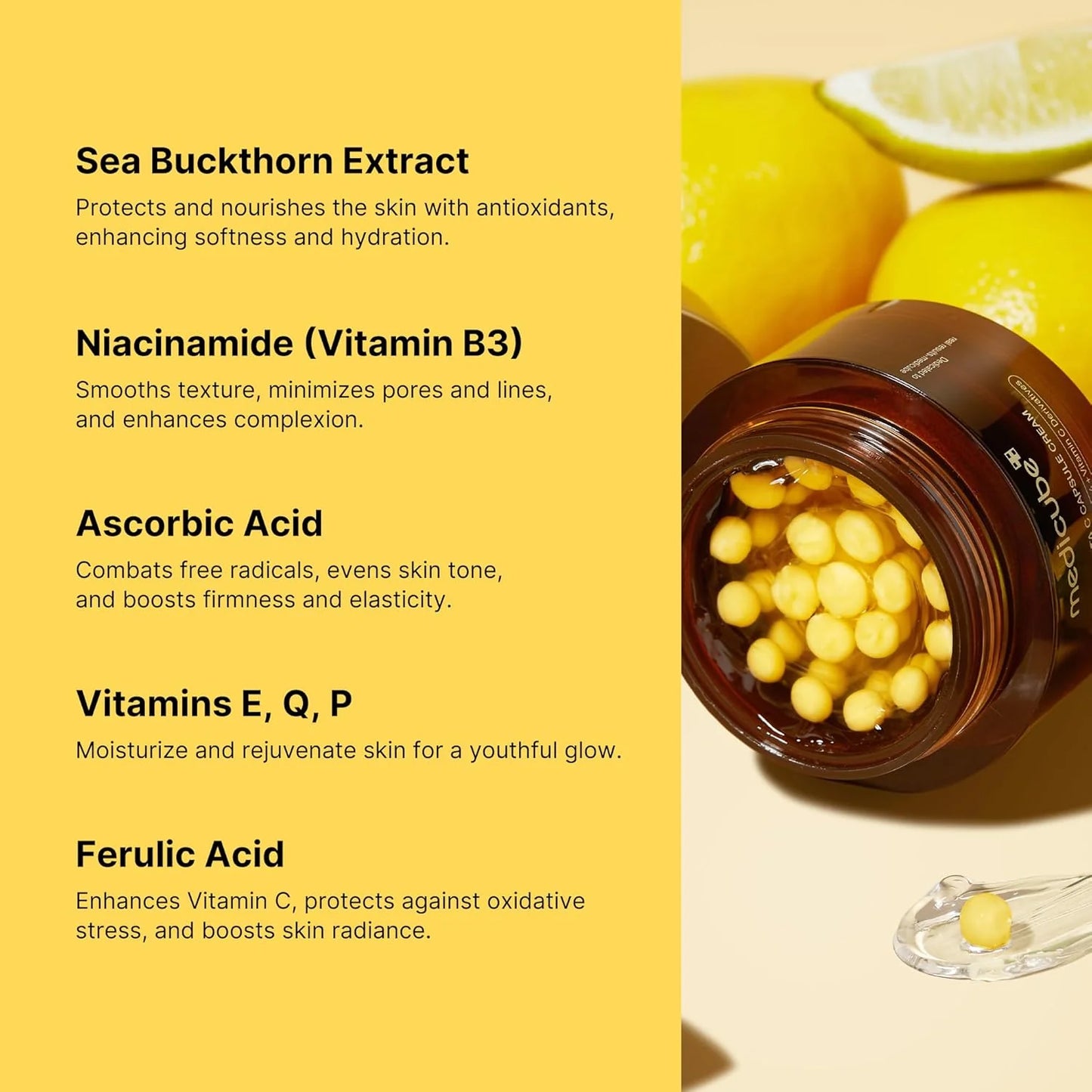 Medicube crema de vitamina C encapsulada