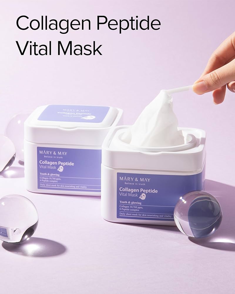 Mary & May pack mascarilla de colágeno
