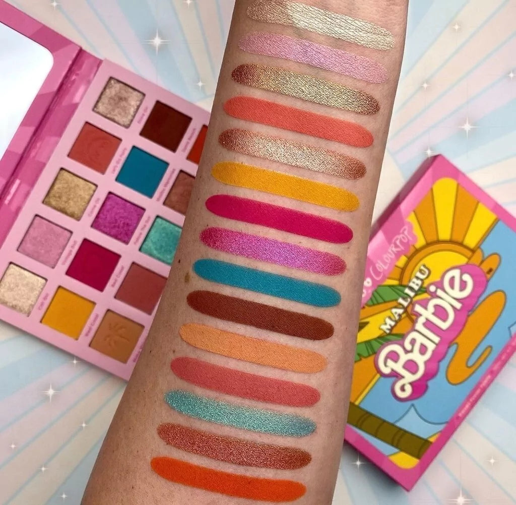 Colourpop paleta de sombras barbie