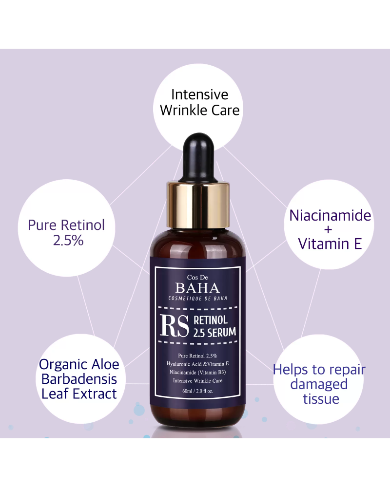 Cos de BAHA retinol