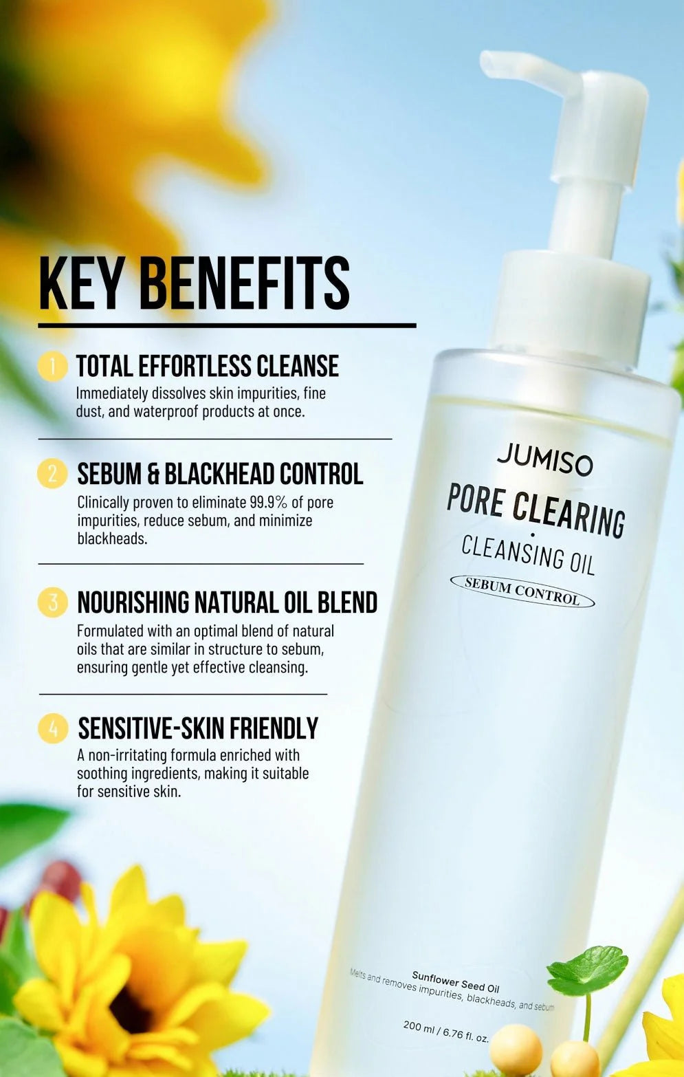 Jumiso aceite limpiador