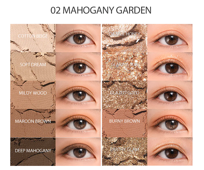 Romand paleta de sombras