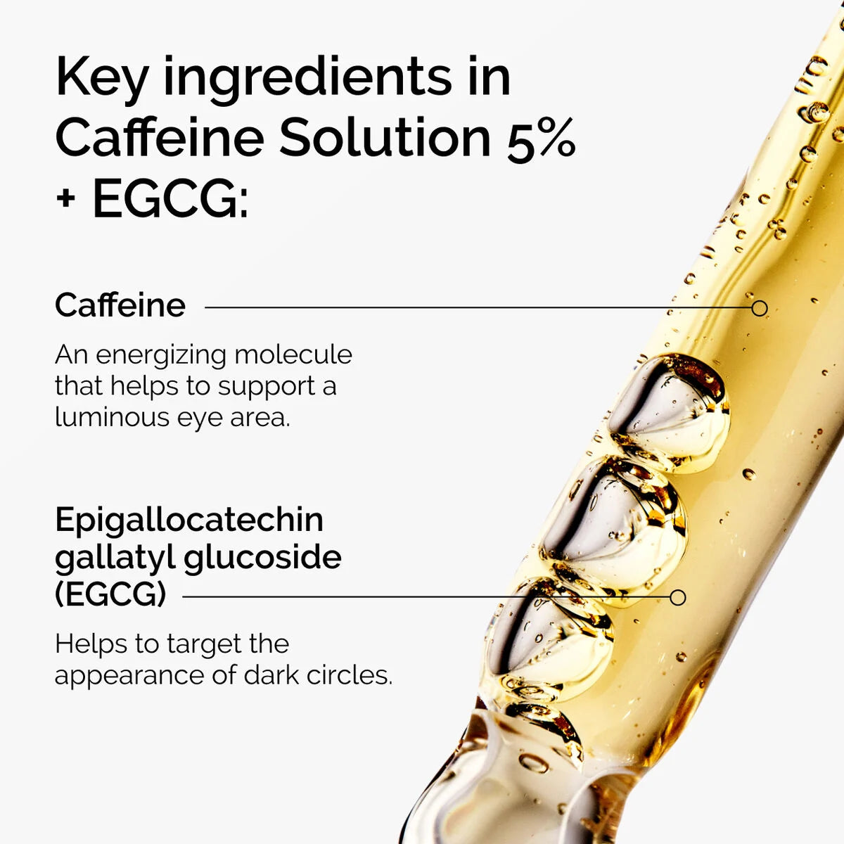 The ordinary suero ojos de cafeína