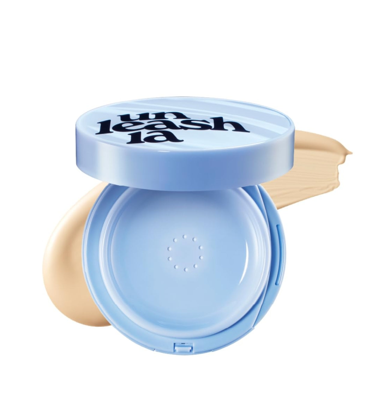 Unleashia base cushion baby blue