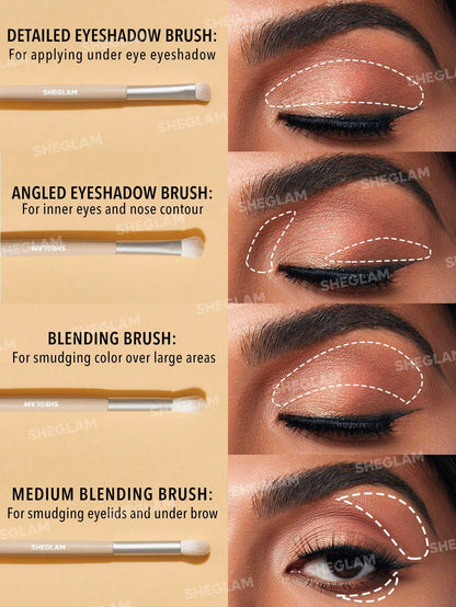 Sheglam set brochas ojos