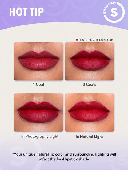 Sheglam matte lipstick