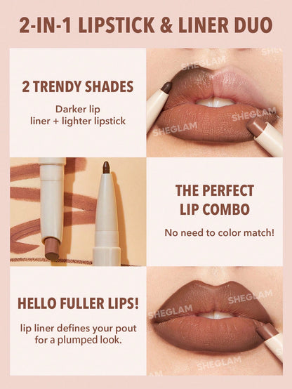 Sheglam lip duo