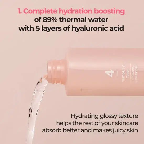 Numbuzin 4 tónico hidratante y exfoliante