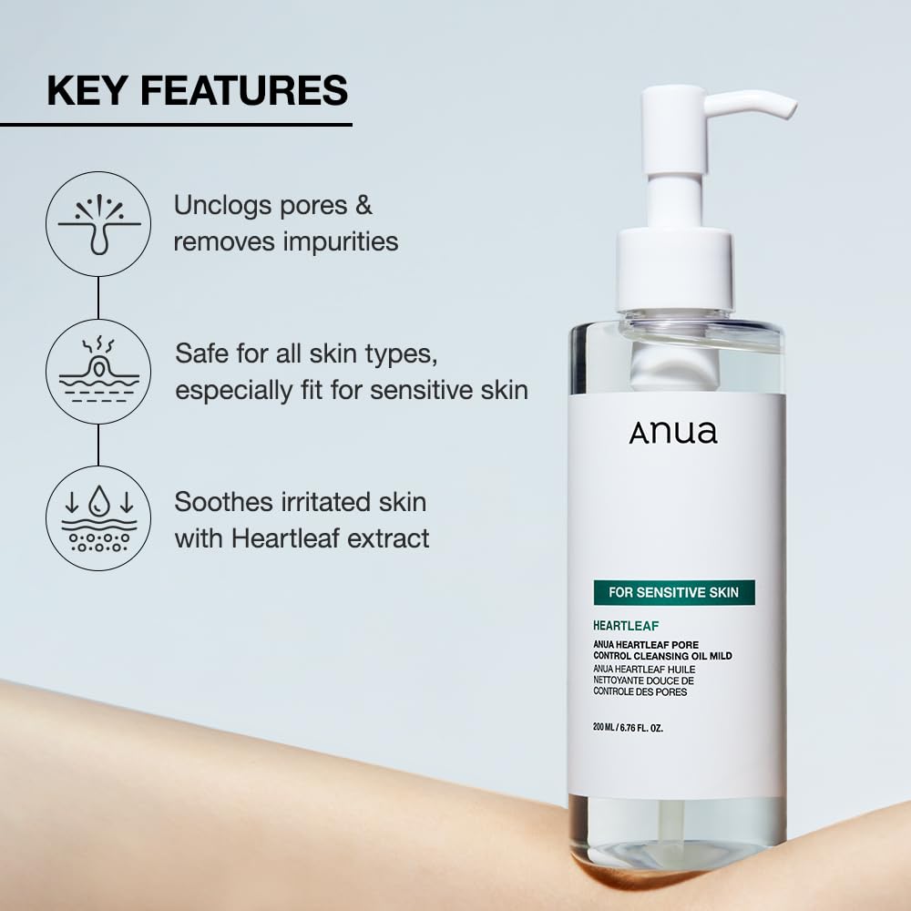 Anua aceite limpiador de hoja de corazón suave