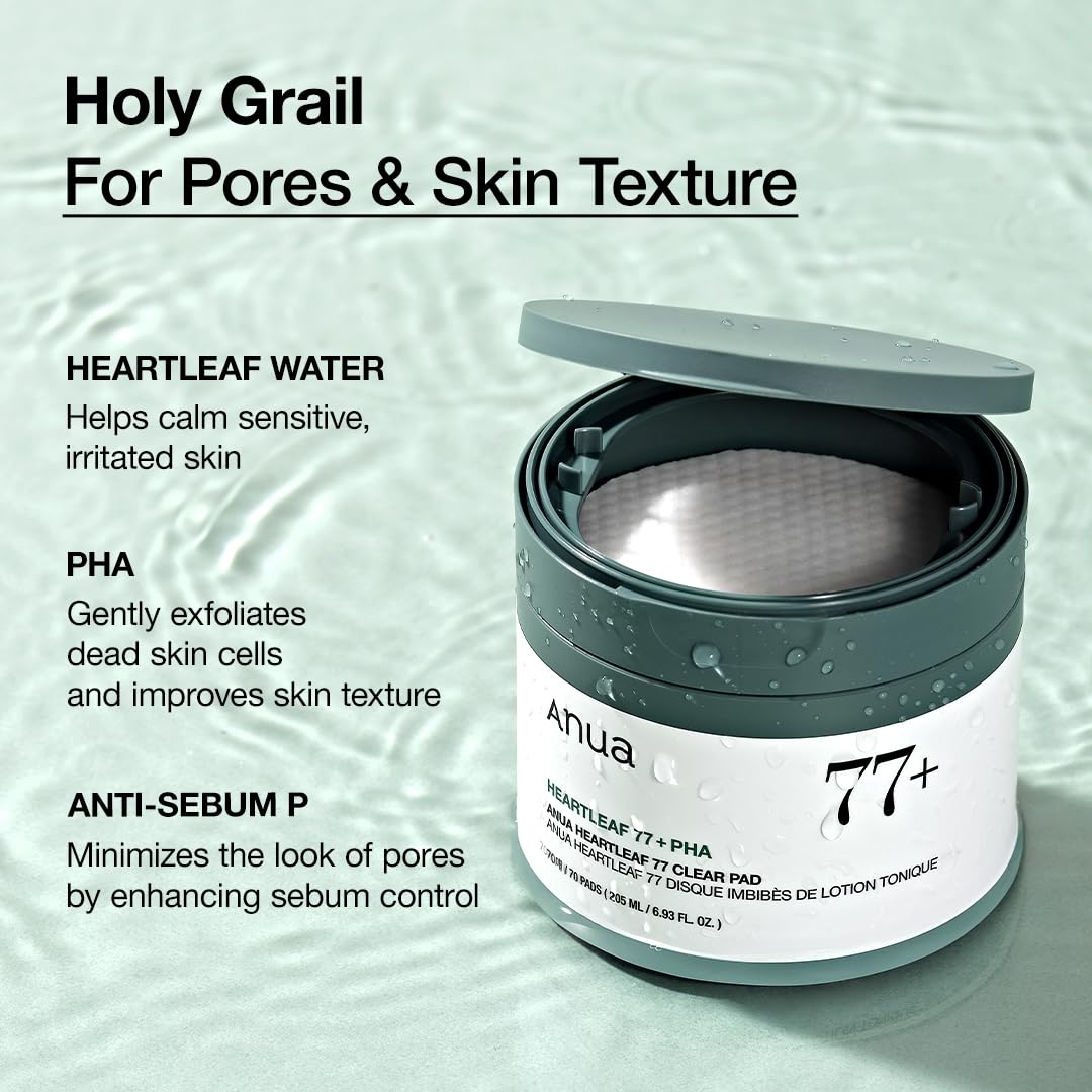 Anua pads de hoja de corazón