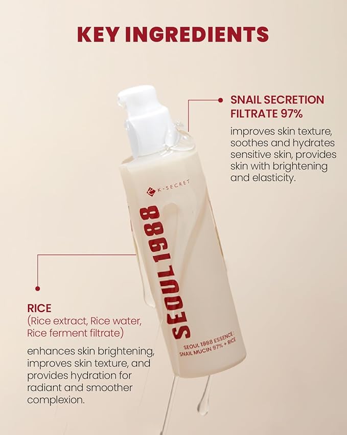 KSECRET Seoul 1988 Mucina de caracol