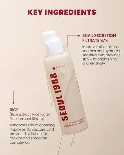 KSECRET Seoul 1988 Mucina de caracol