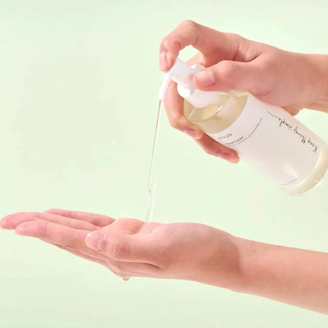 Anua aceite limpiador de hoja de corazón