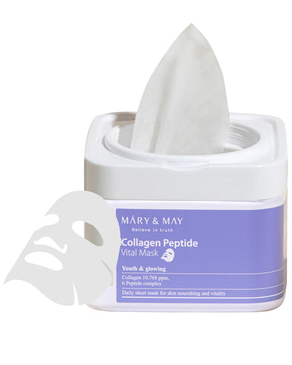 Mary & May pack mascarilla de colágeno