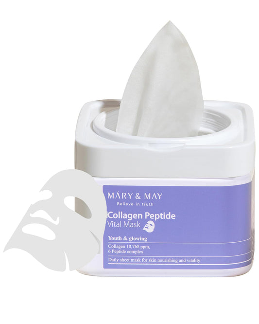 Mary & May pack mascarilla de colágeno