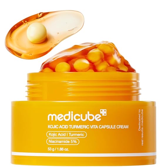 Medicube crema en cápsula de ácido kójico