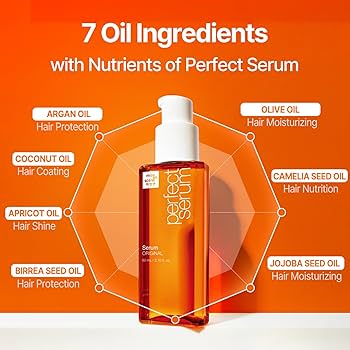 Mise en scene aceite de cabello
