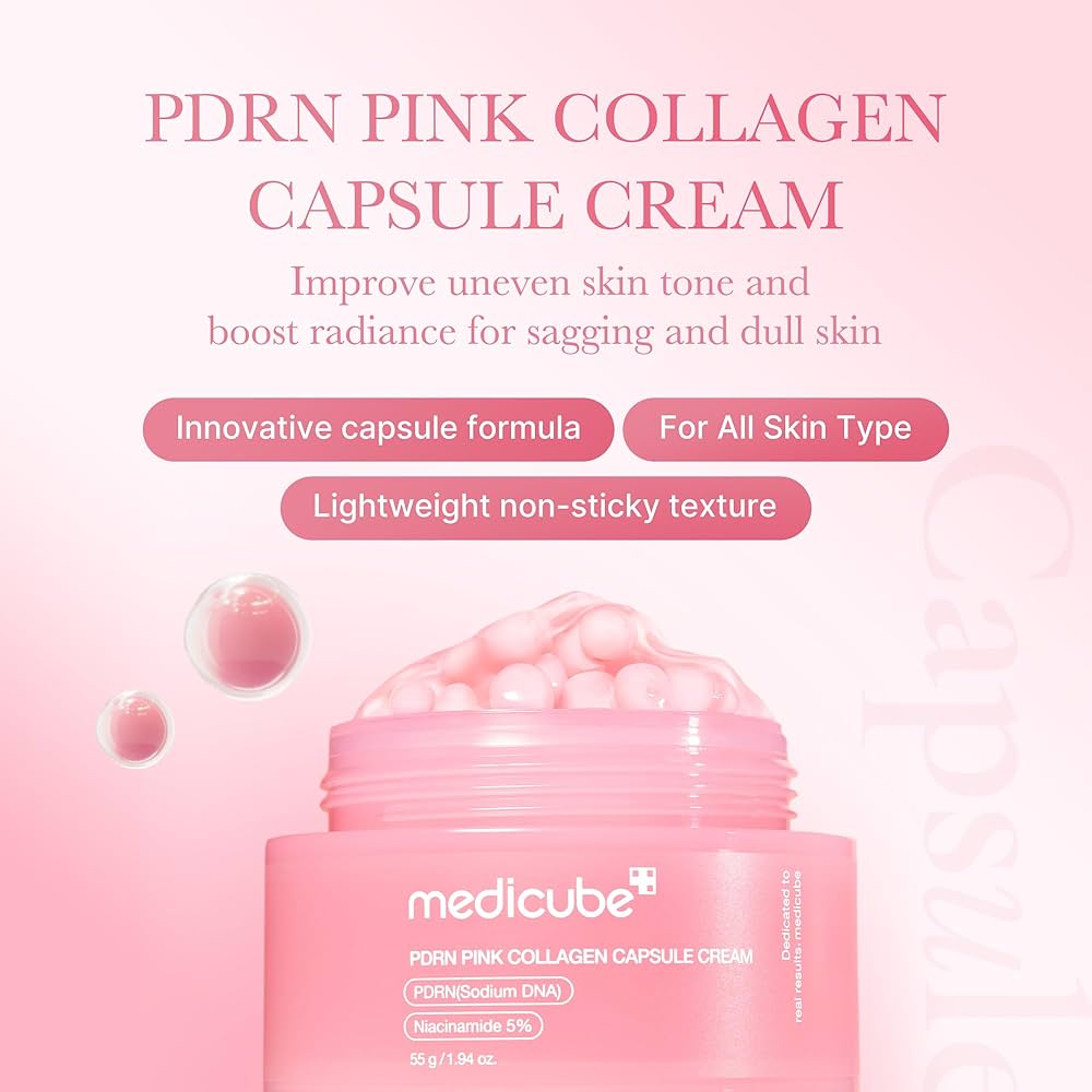 Medicube PDRN crema con cápsulas