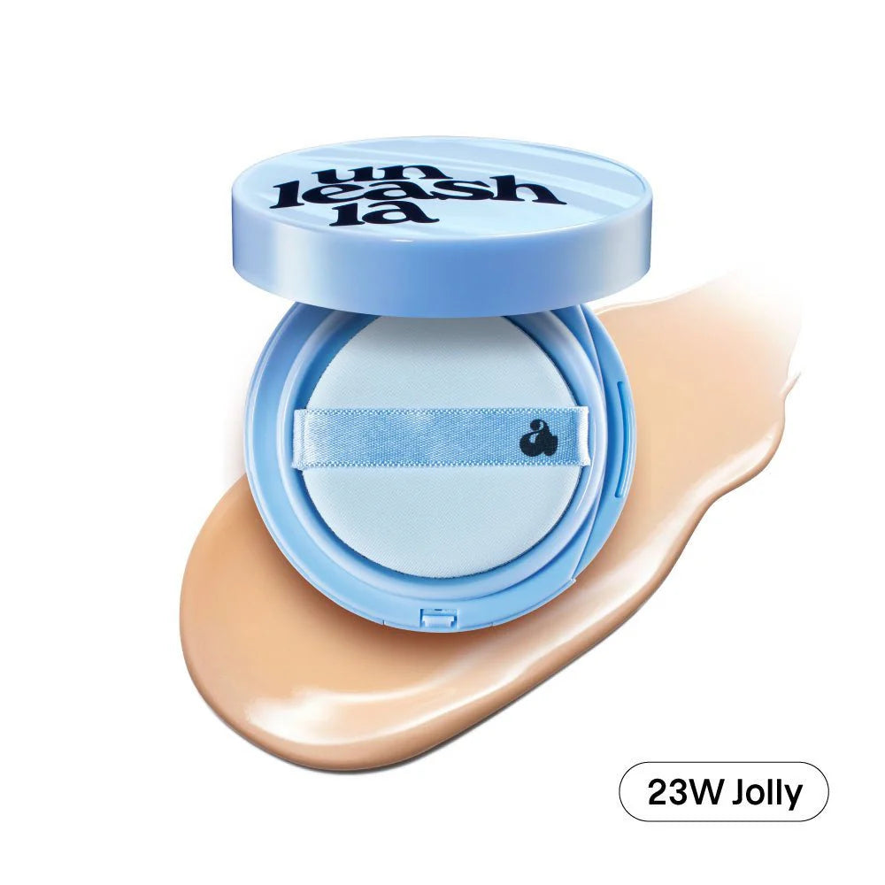 Unleashia base cushion baby blue