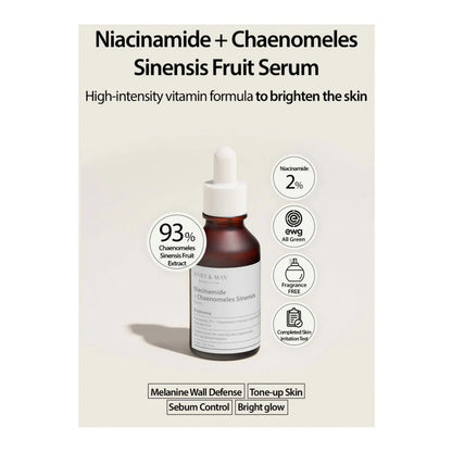 Mary & May suero de niacinamida + Chaenomeles Sinensis
