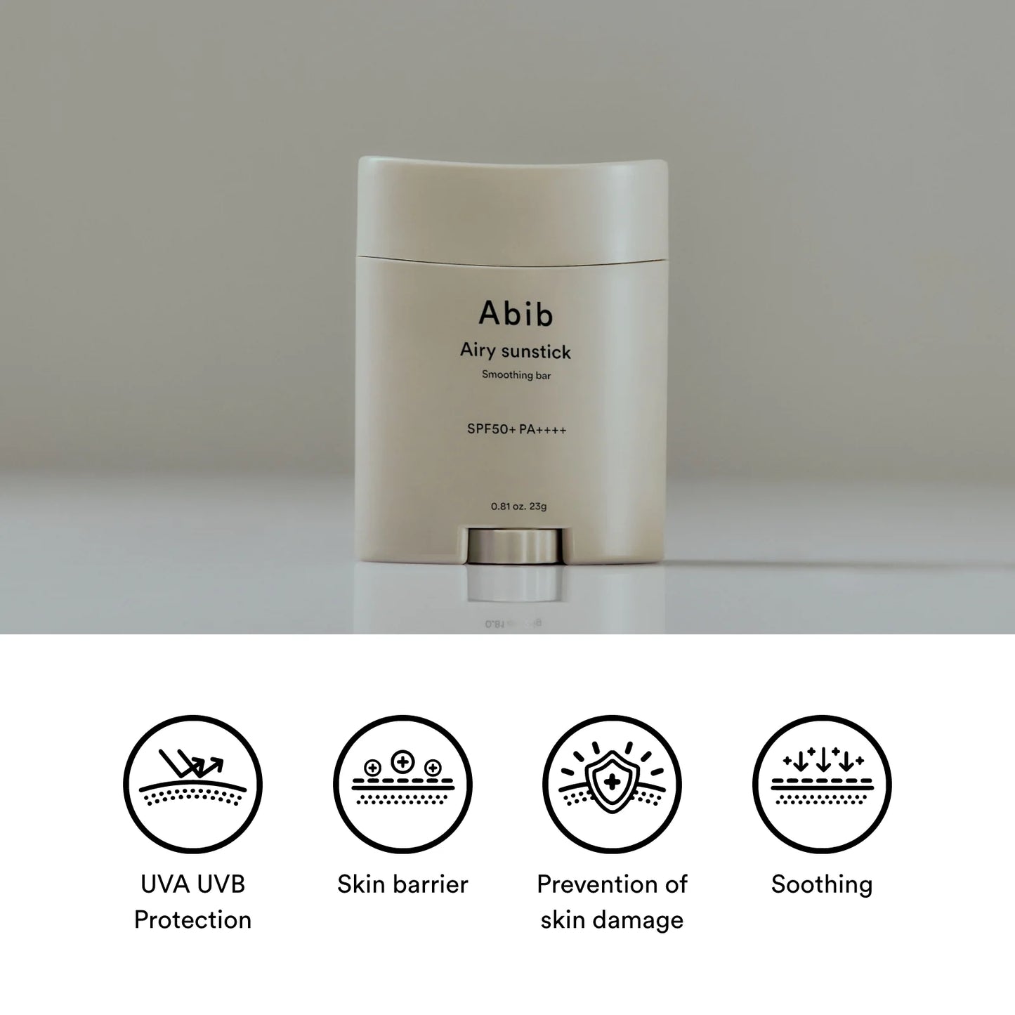 Abib protector solar en barra airy