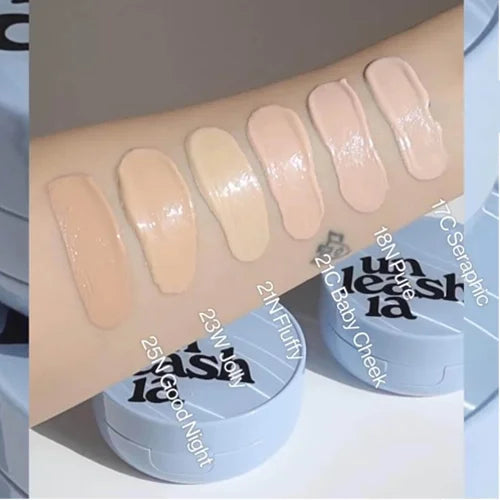 Unleashia base cushion baby blue