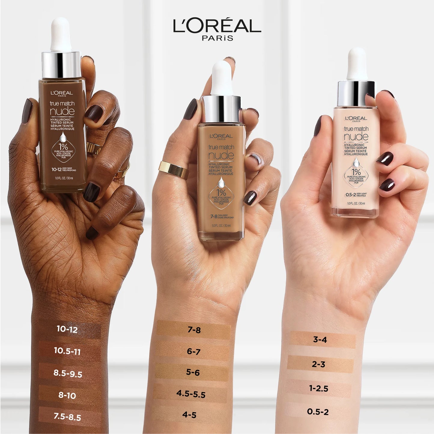 L'oreal  suero con color true match