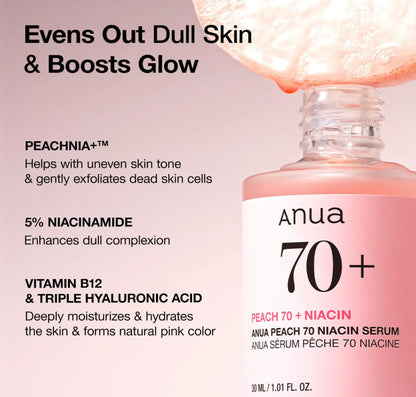 Anua suero de durazno