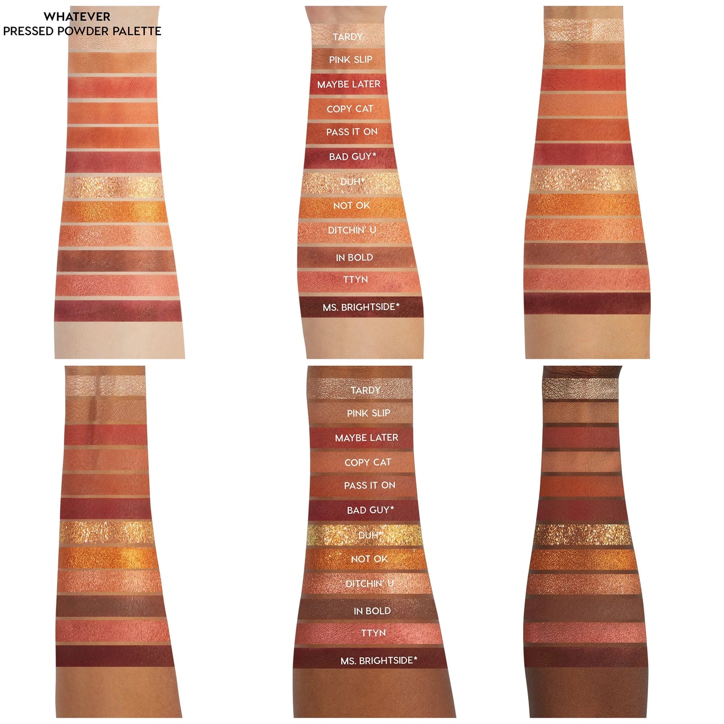 Colourpop paleta de sombras whatever